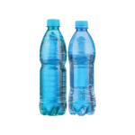 Three bottles of mineral water